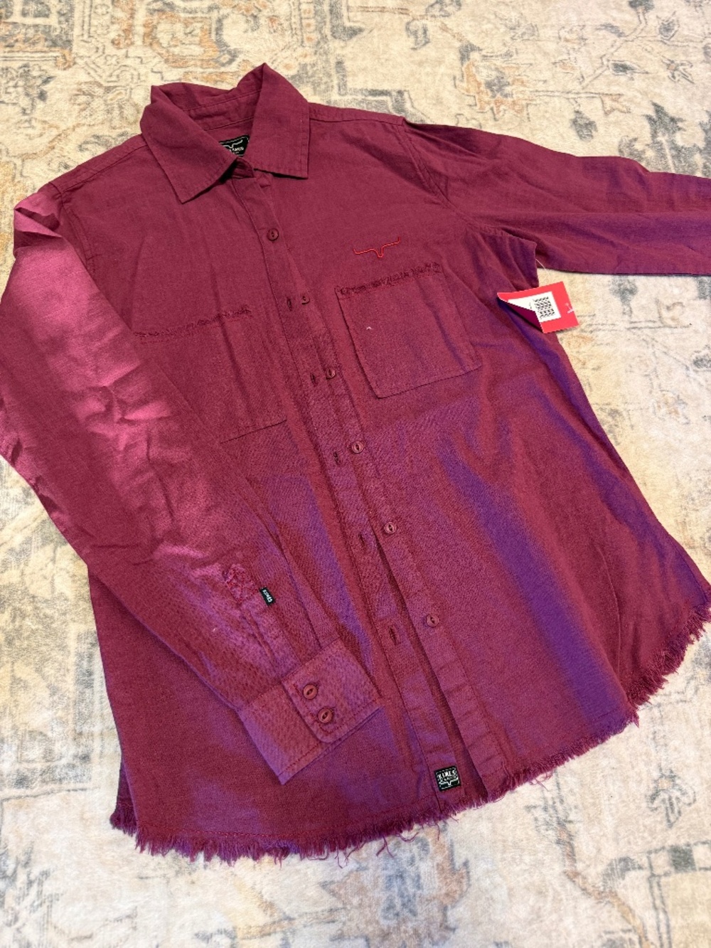 Kimes Ranch Temple top button down - NWT